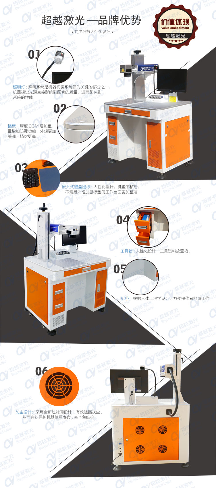 50W光纖激光打標機超越獨家優勢 50W光纖激光打標機超越獨家優勢