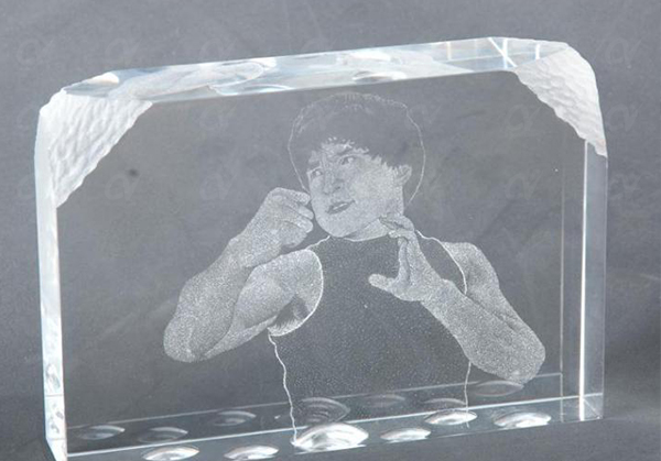 紫外激光打標機水晶內雕樣品 紫外激光打標機水晶內雕樣品