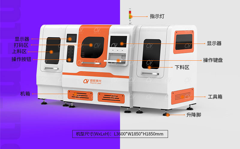 PCB大幅面自動激光打碼機結構 PCB大幅面自動激光打碼機結構