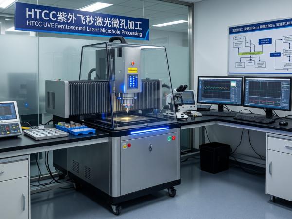 HTCC紫外飛秒激光微孔加工 (5)